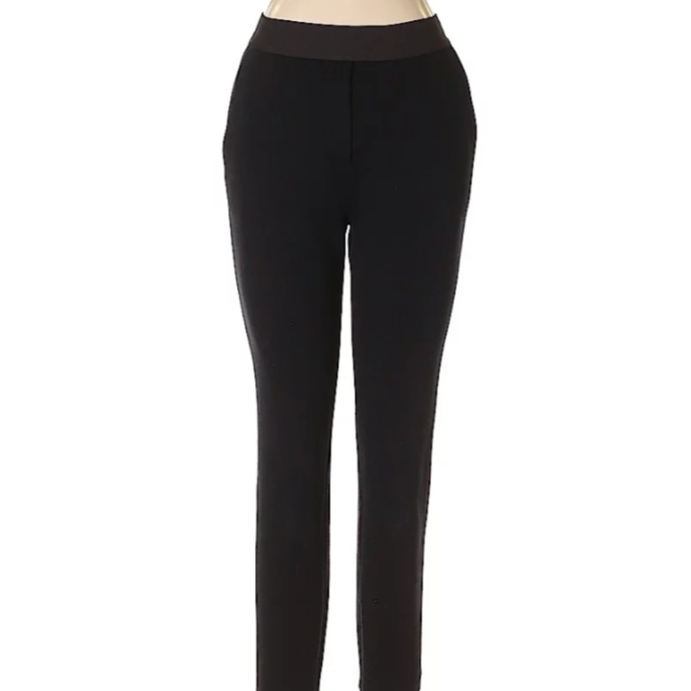 Everlane: Black Stretch Ankle Zipper Pants Size XS